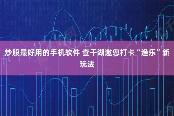 炒股最好用的手机软件 查干湖邀您打卡“渔乐”新玩法